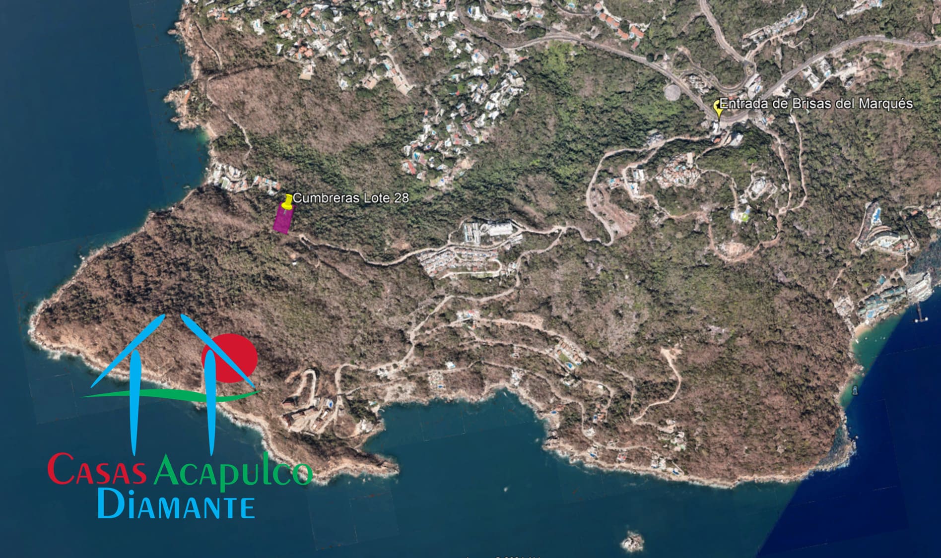 Terreno Brisas del Marqués Cumbreras Lote 28 - Vista aérea 2